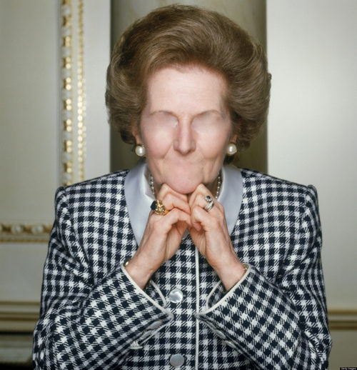 Margaret Thatcher, British Conservative Prime Minister from 1979 to 1990, circa 1990. (Photo by Terry O'Neill/Hulton Archive/Getty Images)